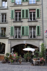 bloemenzaakje in de Gerechtigkeitsgasse