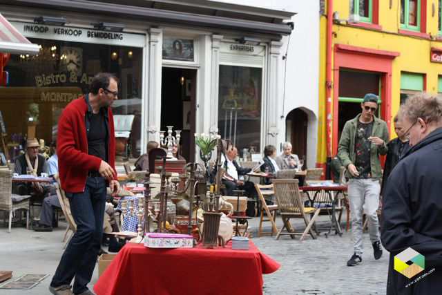 brocante bij St. Jacobskerk